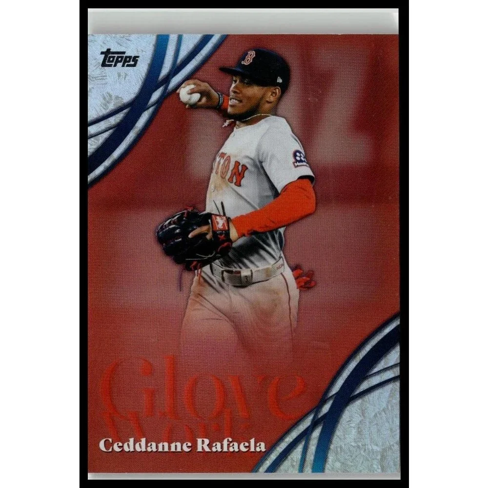 2026 Topps Ceddanne Rafaela #GW-54 Boston Red Sox Glove Work